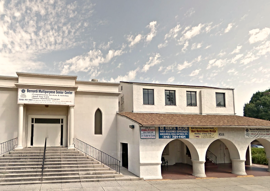 Outside view of the Bernardi Multipurpose Center