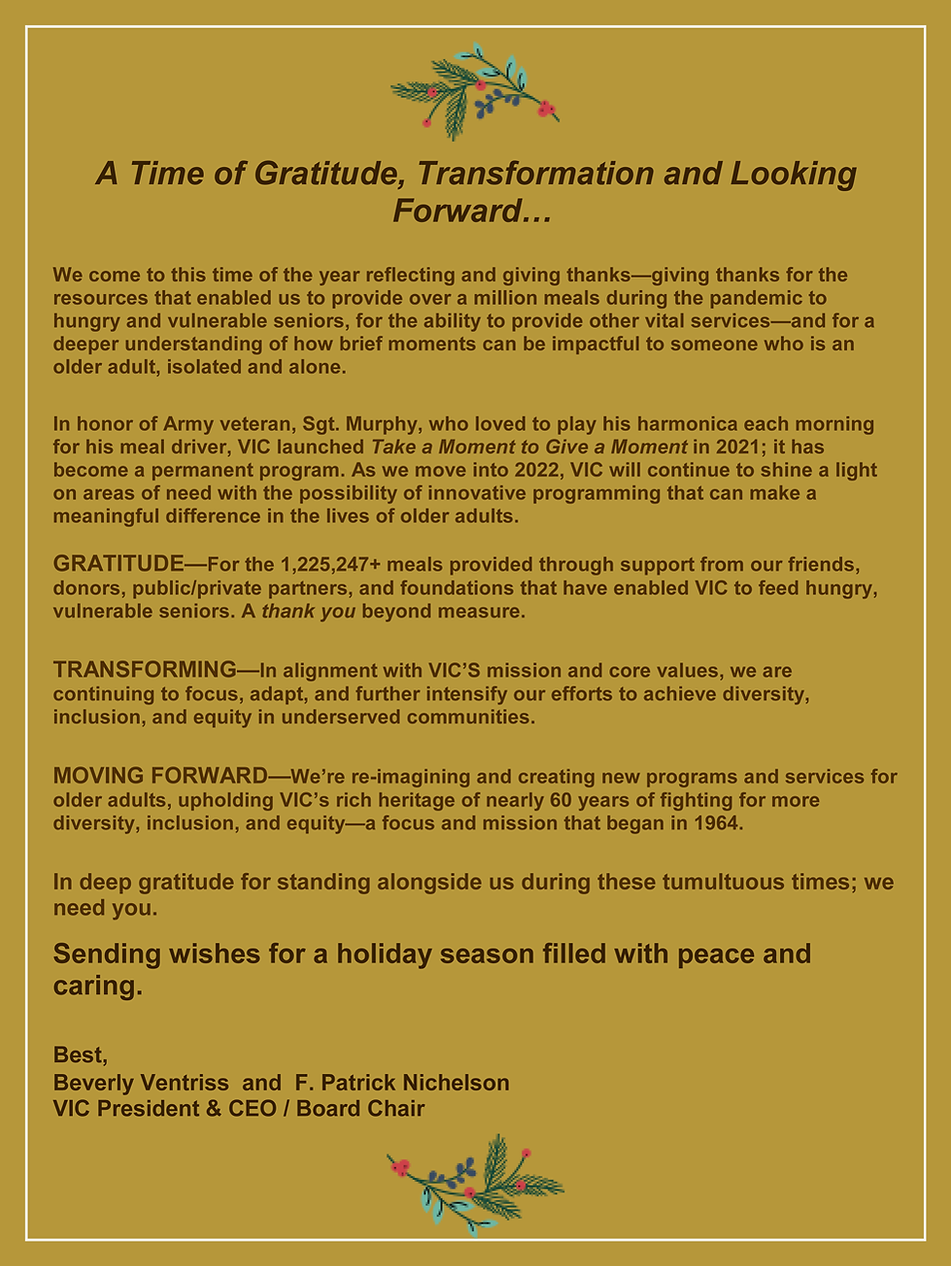 A Time of Gratitude